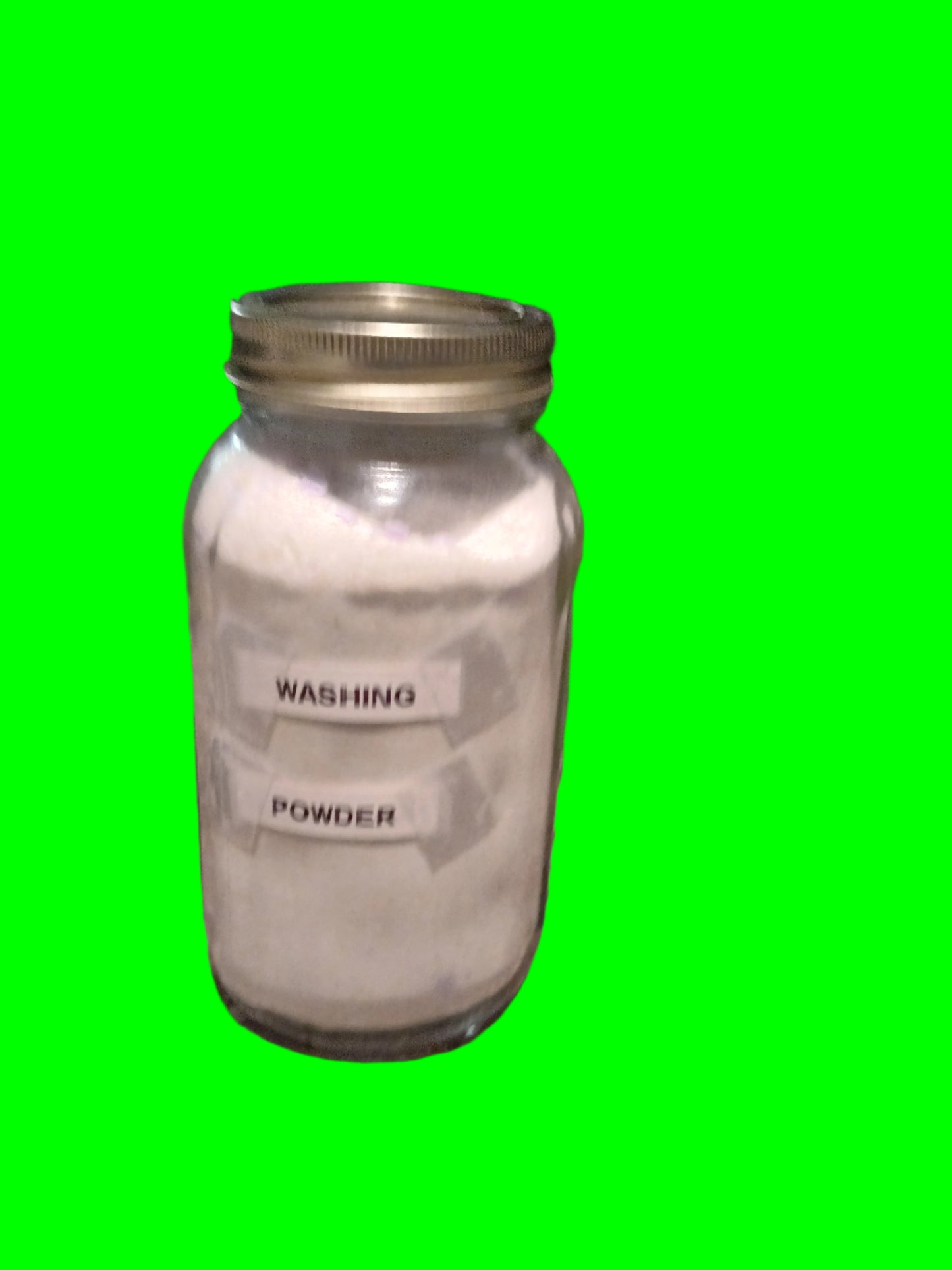 1 Quart Of Organic Washing Powder